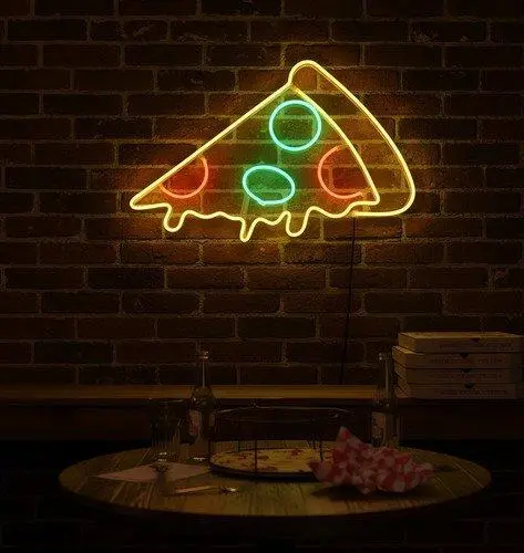 pizza neon led