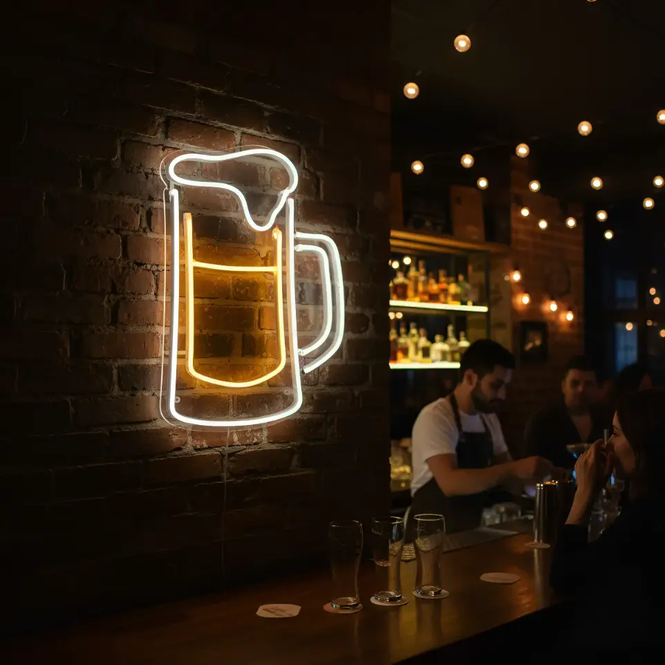 [-] Chopp Cerveza Cartel Neon Led