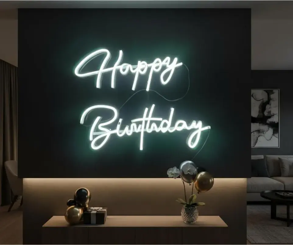 [-] Happy Birthday Cartel Neon Led