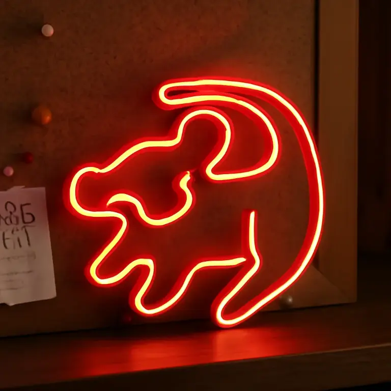 [-] Rey Leon Neon Led