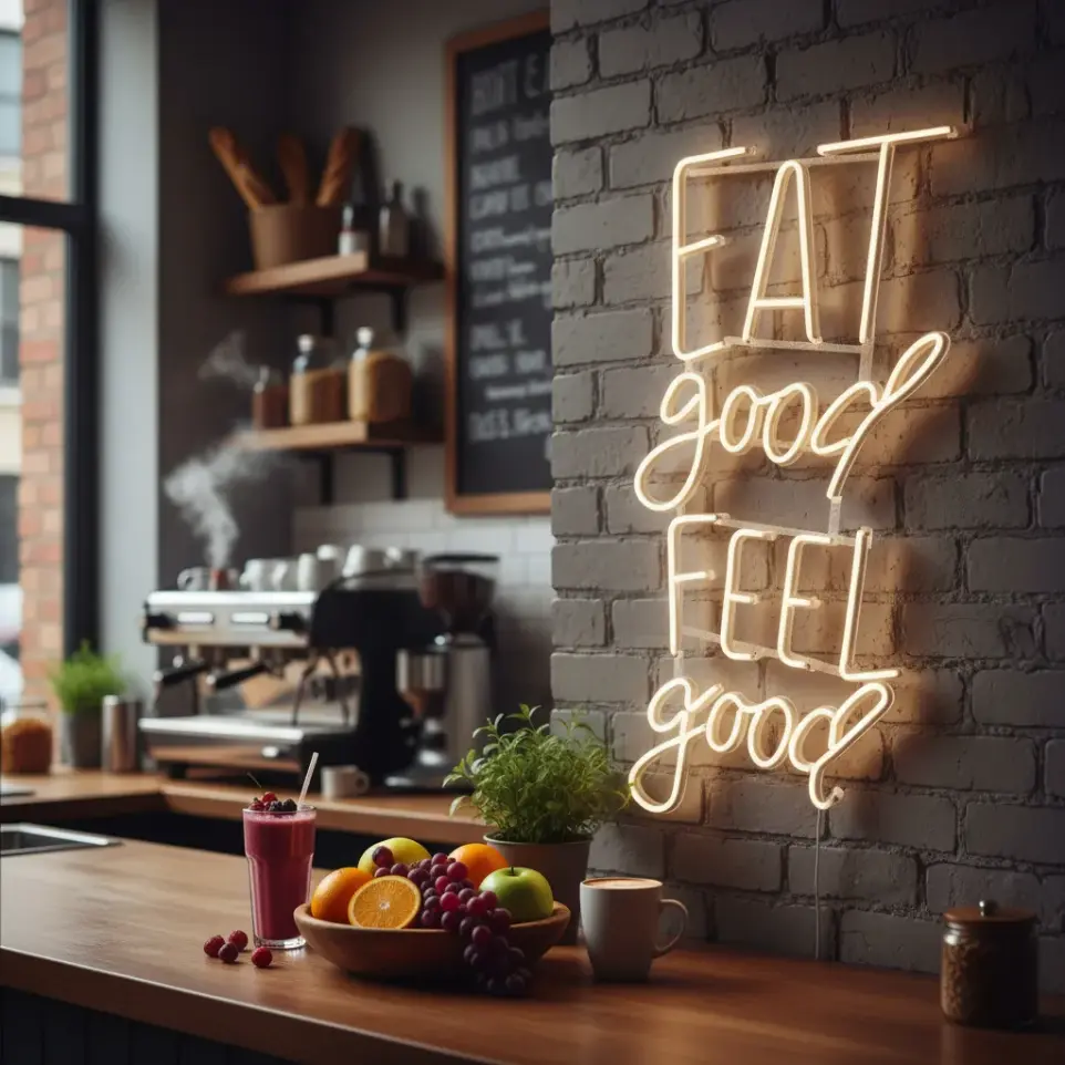 Cartel Eat Good Feel Good Neon Led