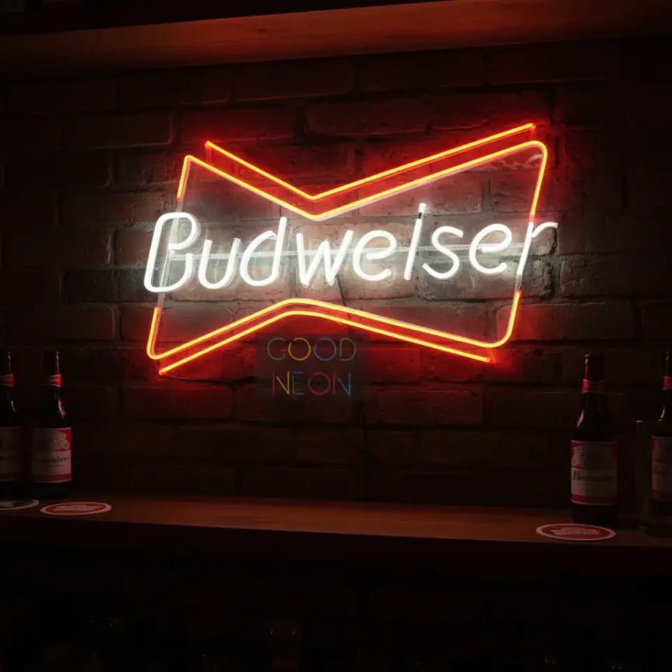 Cartel Neon  Led Budweiser