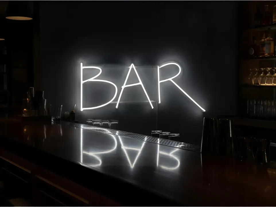 Cartel Neon Led Bar 60x26cm Deco Negocios Iluminacion