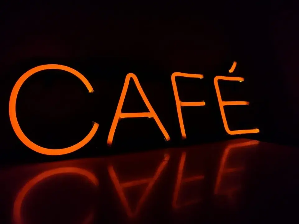 Cartel Neon Led Cafe