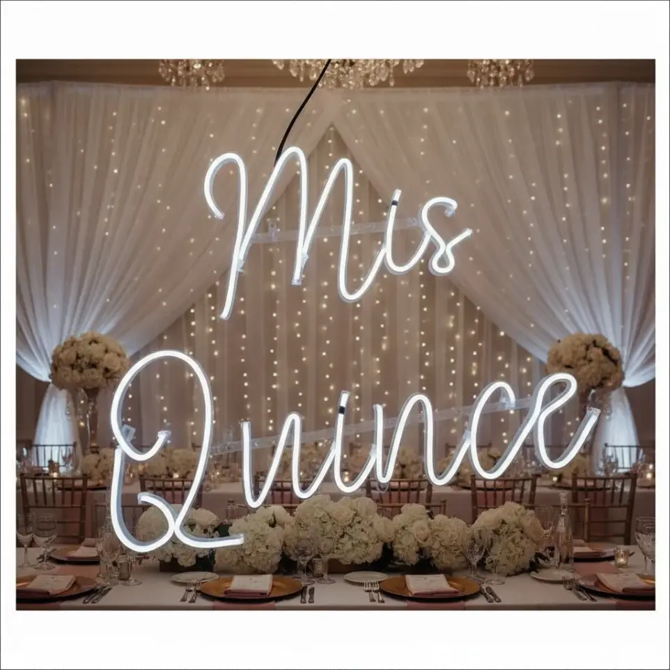 Cartel Neon Led Mis Quince
