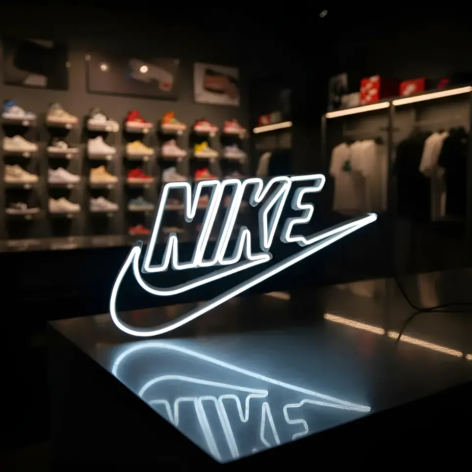 Cartel Neon Led Nike Deco 41x22 Cm Cartel Luminoso