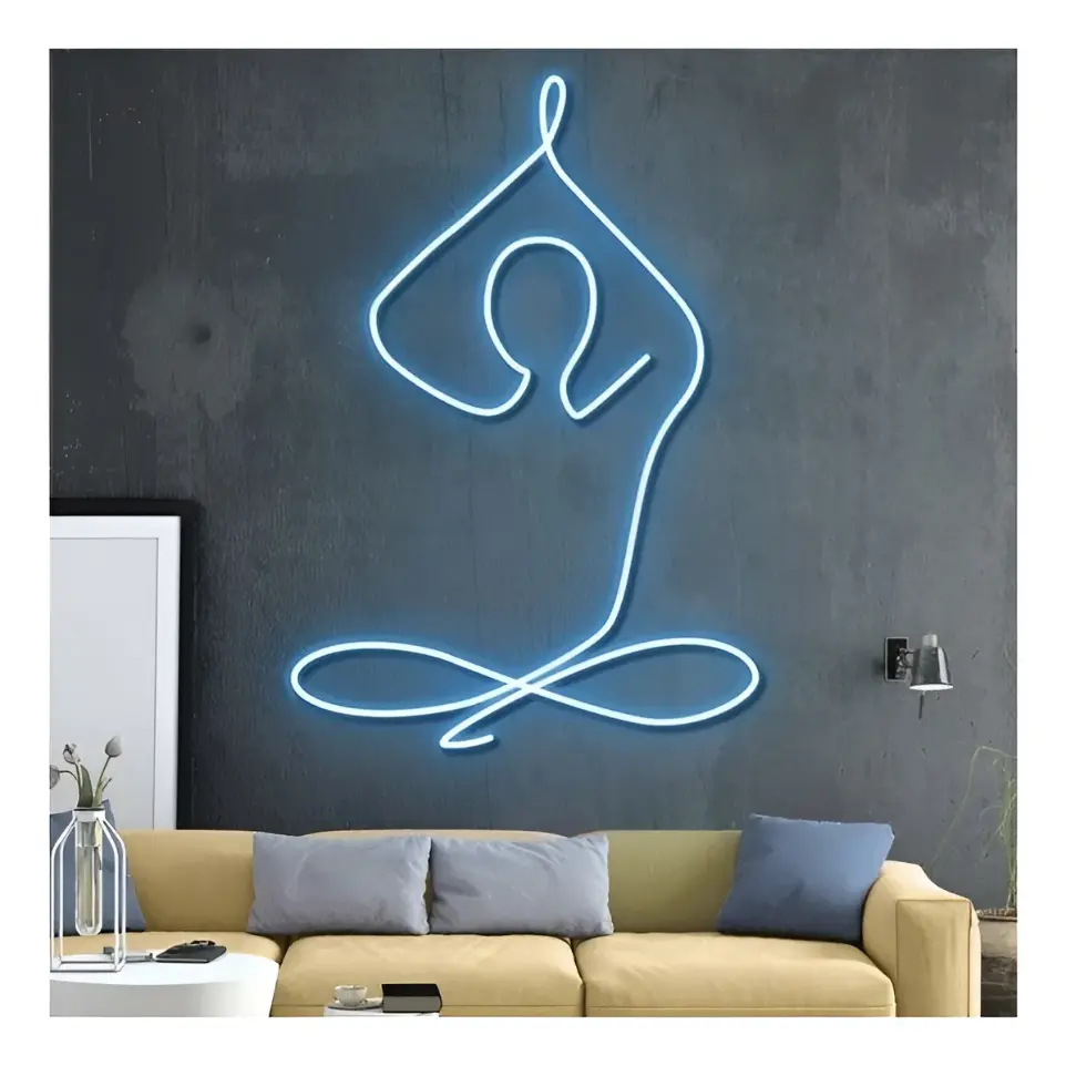 Cartel Yoga  Neon Led