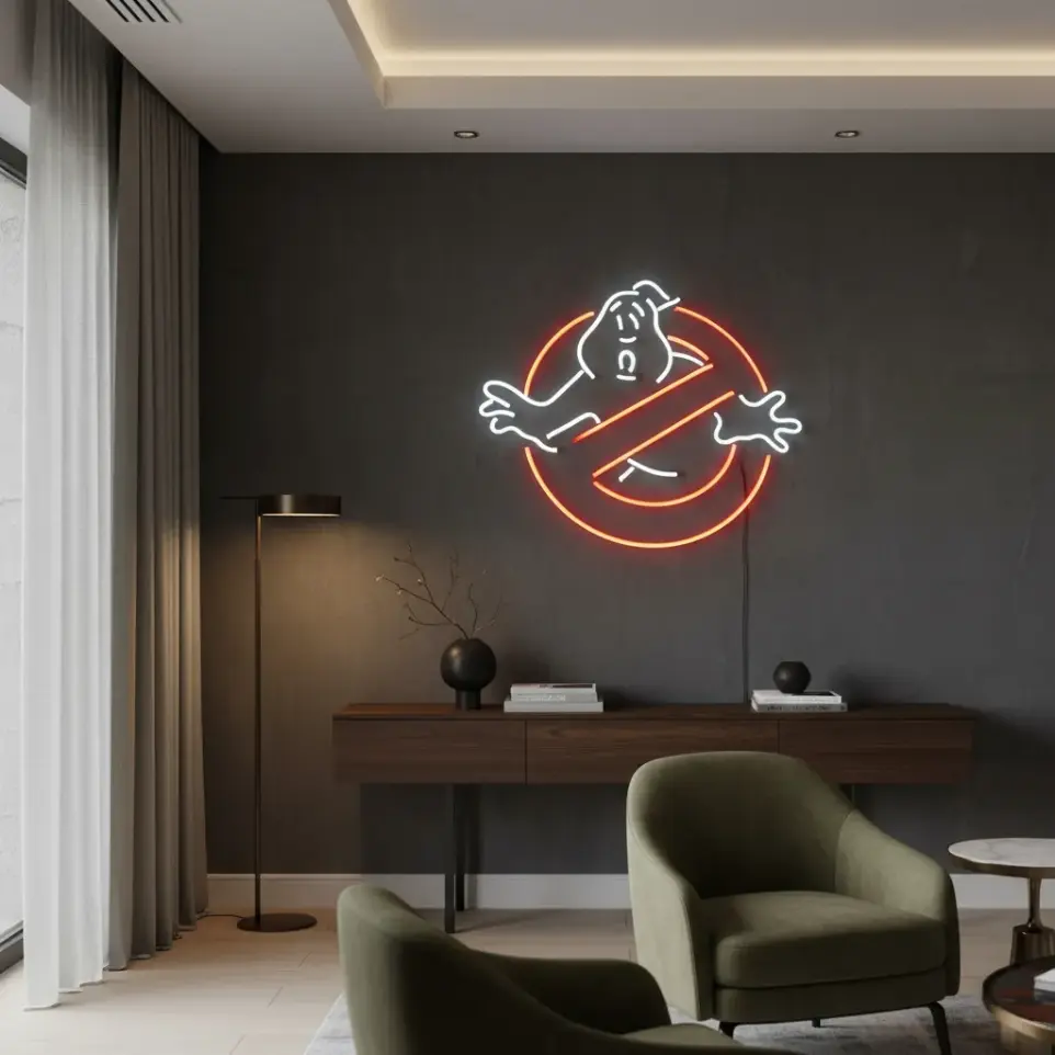 Cazafantasmas Neon Led Cartel