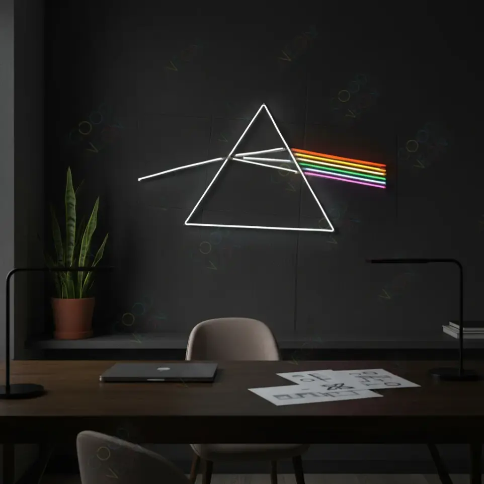 Pink Floyd Prism Cartel Neon Led