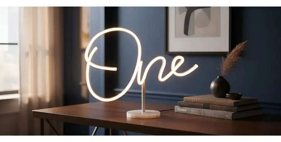 Velador One Neon Led